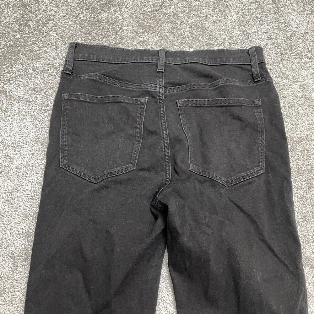 J.Crew High Rise Skinny Denim Jeans Womens 28 L27 Black Dark Wash Stretch Casual - Picture 4 of 10